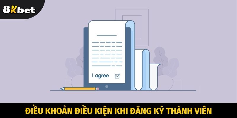Chấp thuận điều khoản điều kiện khi đăng ký thành viên